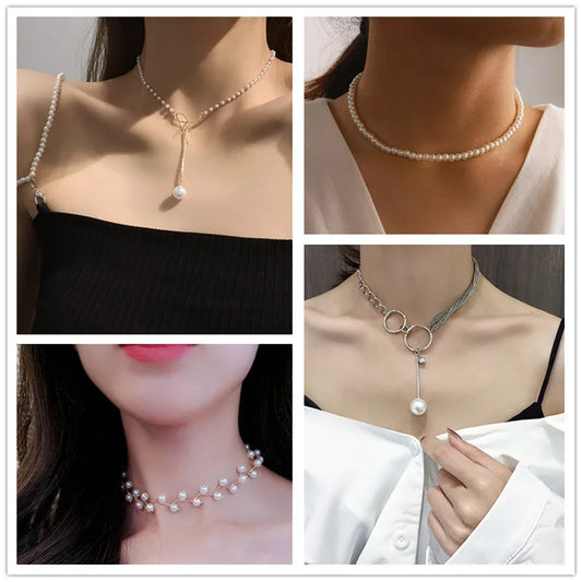New Korean Pearl Necklace