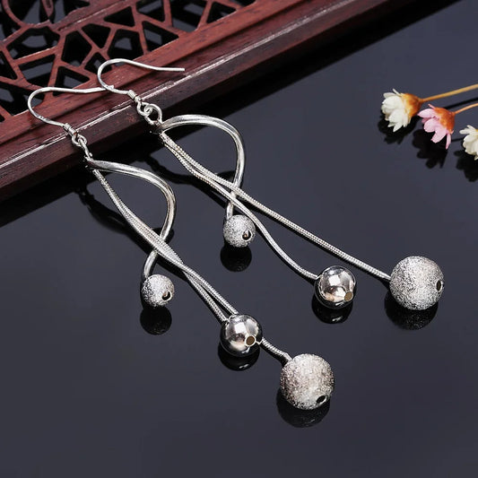 Charms 925 Sterling Silver Earrings