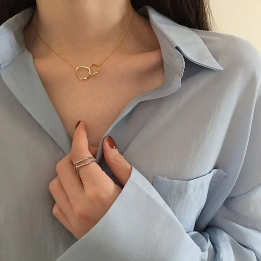 Two Round Shaped Necklace