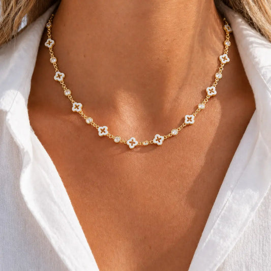 , Flower Necklace,