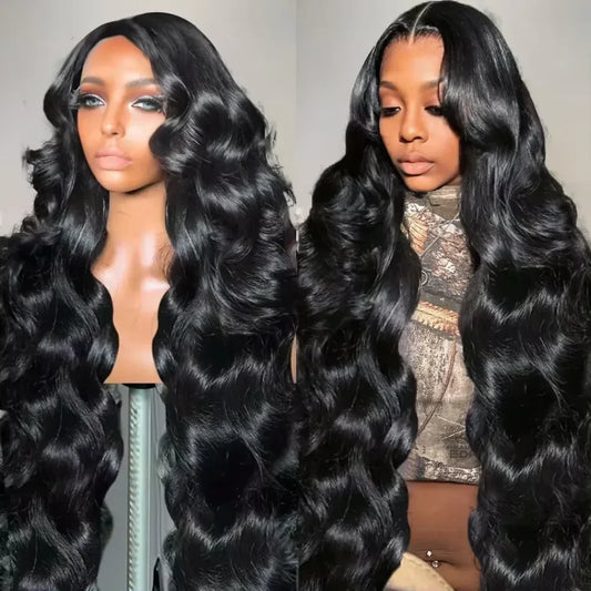 30 36 Inch Body Wave Lace Front Wig
